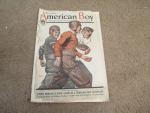 American Boy Magazine- 10/1924- Boys Playing Football