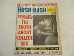 Hush Hush Magazine- 10/1964- Truth about College Sex