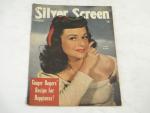 Silver Screen Magazine 10/1947- Paulette Goddard