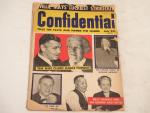 Confidential Magazine- 7/1955- The Wife Gable Forgot