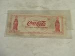 Coca-Cola Paper Placecard Advertising 1930's