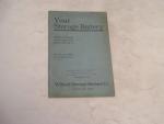 Willard Storage Battery- Instruction Manual 1915