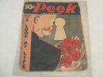 Peek Magazine 1/1938- A Humorous Look at Life
