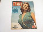 Tempo Magazine 10/22/1953-Sofia Loren (Italian Version)