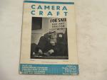 Camera Craft Magazine- 3/1938- Photographic Monthly