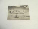 Pecos Army Air Field Postcard 1940's Pecos, Texas
