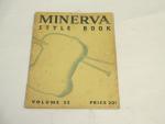 Minerva Style Book 1934- with 24 Minerva Fashions