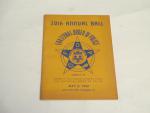 Fraternal Order of Police- 20th Annual Ball 5/1960