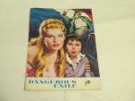 Dangerous Exile 1958 Movie Program- Louis Jourdan