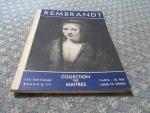 Study and The Work of Rembrandt (French Version)
