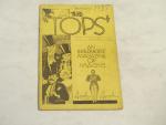 Tops Magazine (Magic) 1/1937- Card Table Tricks