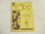 Tops Magazine (Magic) 5/1937- Cigarette Thru Coat