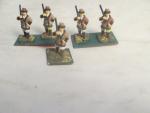 Arquebus Metal Toy Soldiers 54 mm Lot of 3 pieces