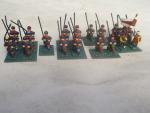 Polish Pike Metal Toy Soldiers 54 mm Lot of 6 pcs.
