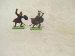 Britains Deetail 1971 Turkish Warriors Lot of 2 pieces