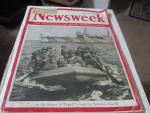 Newsweek Magazine 8/1942 Solomon Islands Marines