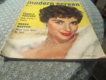 Modern Screen Magazine- February 1953- Liz Taylor