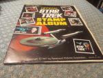 Star Trek Stamp Album 1977 & 3 8x10 Photos-Volume 1