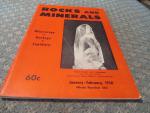 Rocks & Minerals Magazine 1/1958 Phantom Crystals