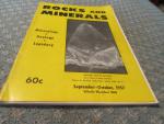 Rocks & Minerals Magazine 9/1957 Golden Calcite