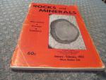 Rocks & Minerals Magazine 1/1957 Banded Agate
