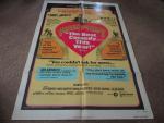 Hearts of the West 1975 Original One Sheet-Style B