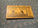 Lover's Fun Card Set 1950's- Business Style Cards