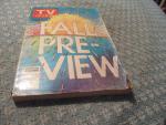 TV Guide Magazine 9/8/1984 Fall Preview Highlights
