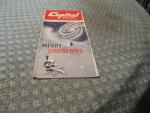 Capital Airlines- System Map & One Way Fares 12/1957