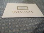 Sylvania Color Television 1960's Owners Manual