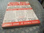 Baseball Digest Magazine 4/1966 Rosters/Player Data