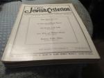 The Jewish Criterion 12/11/1931 Miracle of the Lamp
