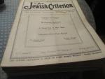 The Jewish Criterion 11/6/1931 Is Religion a Science