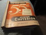 The Jewish Criterion 9/12/1947 Jewish New Year Issue