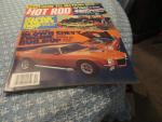 Hot Rod Magazine 10/1977 Blown Chevy Engine Buildup