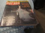 Hot Rod Magazine 9/1963 Plymouth Superstock Dragster