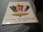 Indianapolis 500 Official Program 5/1958- 42nd Year