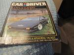 Car & Driver Magazine 4/1983- Lotus Turbo Esprit