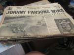 Indianapolis Times 5/30/1950 Jimmy Parsons wins Indy