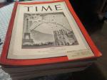 Time Magazine 9/1944 Paris & WWII Recovery Effort