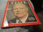 Time Magazine 4/4/1969- Dwight D. Eisenhower