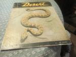 Desert Magazine 9/1938- Sidewinder Snake