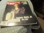Ebony Magazine 7/1990 The Legend of Sammy Davis Jr.