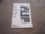 Kiss the Girls 1968 Movie Pressbook- Dorothy Provine