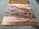 Nature Magazine 2/1934 The Collared Lizard