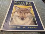 Nature Magazine 8/1931 Study of the Gray Wolf