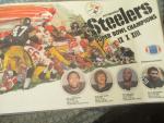 Pittsburgh Steelers Plastic Placemat 1979 D-Backfield