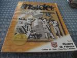 NFL Insider Game Day Program 10/25/1999 Steelers