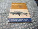 Oldsmobile Owner Operating Manual 1964- Ninety Eight