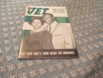 Jet Magazine 1/12/1961 Nat King Cole & Barbara McNair